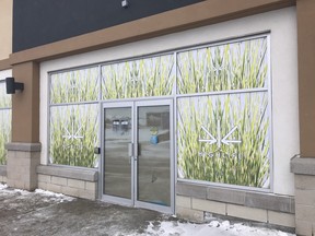 The store front at 1299 Marcus Dr. in Sudbury. Three more pot stores are planned for Sudbury. File photo