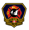 The logo for the County of Grande Prairie Regional Fire Service.