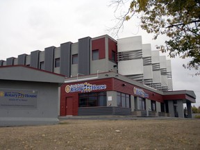 A file photo of Rotary House, which serves as Grande Prairie’s homeless shelter.