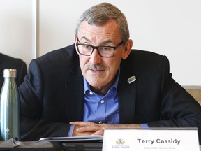 Quinte West Coun. Terry Cassidy wants to make sure no short-term renters slip through the cracks when the city establishes regulations to ensure they all pay the 4 per cent MAT Tax. LUKE HENDRY