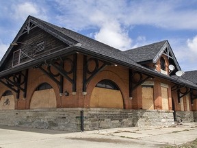 The former Toronto, Hamilton and Buffalo Railway station on Market Street South in Brantford. Brian Thompson