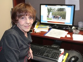 It's a busy time of year for Sandy Collette, the Carefor Hospice Cornwall fundraising co-ordinator, working on several upcoming projects, including one of the biggest fundraisers each year, the Hike For Hospice that's on May 5. Photo on Tuesday, April 23, 2019, in Cornwall, Ont. Todd Hambleton/Cornwall Standard-Freeholder/Postmedia Network