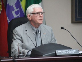 Coun. Glen Grant, as deputy mayor, chairs the council vote to appoint members to the city's election compliance audit committee, on April 23, 2019, in Cornwall, Ont.
Alan S. Hale/Cornwall Standard-Freeholder/Postmedia Network
