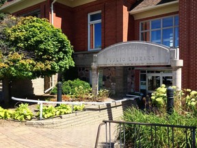 The Kincardine Library on Queen Street.