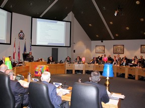 Moving council meeting, Bradley Centre