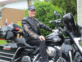 Bob Kikkert, at home in Cornwall on his 2008 Harley Davidson Ultra. Photo on Wednesday, May 29, 2019, in Cornwall, Ont. Todd Hambleton/Cornwall Standard-Freeholder/Postmedia Network