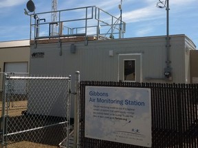 One of the Fort Air Partnership air quality monitoring stations.