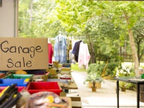 Now that the weather is warming up, people are gearing up for garage sale season. News Canada photo

Not Released (NR)