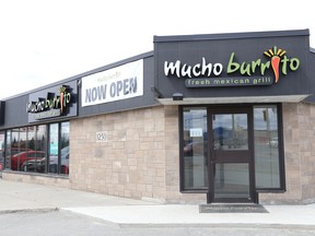 Mucho Burrito is located at 1250 Lasalle Boulevard in Sudbury, Ont.