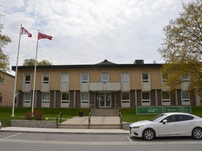 Bruce County courthouse on Thursday, May 16, 2019 in Walkerton, Ont. Scott Dunn/The Owen Sound Sun Times/Postmedia Network