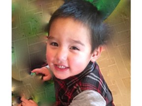 Torrence VanEvery, 3, of Six Nations, was pronounced dead on March 6, 2017. His mother and step-father were convicted of manslaughter in his death.