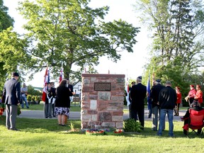 Korean War memorial service at Sault Ste. Marie Canal National Historic Site in Sault Ste. Marie, Ont., on Friday, June 21, 2019. (BRIAN KELLY/THE SAULT STAR/POSTMEDIA NETWORK)