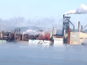 Algoma Steel, from the International Bridge. POSTMEDIA NETWORK)