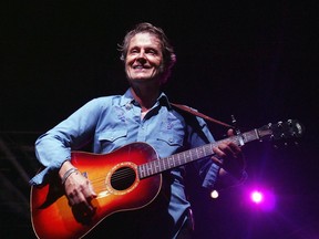 BRAD SHERRATT - Northern News
Blue Rodeo's Jim Cuddy is all smiles while performing once again in Kirkland Lake.