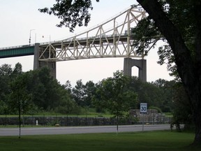 International Bridge as seen from Sault Ste. Marie Canal National Historic Site  (BRIAN KELLY/THE SAULT STAR/POSTMEDIA NETWORK)