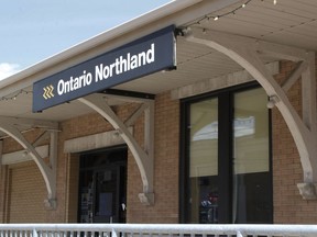 The Ontario Northland transit stop in Timmins only offers passenger bus services, not trains.

JORDAN HORROBIN/THE DAILY PRESS