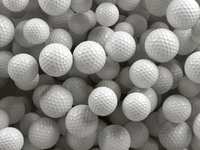 golf balls