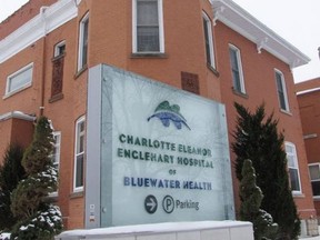 The Charlotte Eleanor Englehart Hospital in Petrolia. (File photo/Postmedia Network)