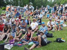 Music fans at Northern Lights Festival Boreal.