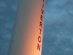 Tiverton keeps its water in a tower.
(test file)