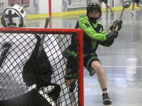 The Parkland Posse won two of three games during a weekend tournament on Saturday, Jul. 17, and Sunday, Jul. 18, at Glenn Hall Centennial Arena in Stony Plain. Photo by Josh Aldrich/Postmedia.