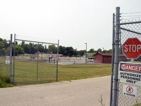 Stratford's Water Pollution Control Plant on West Gore Street. (Galen Simmons/The Beacon Herald)