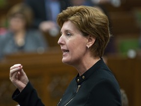 Agriculture Minister Marie-Claude Bibeau