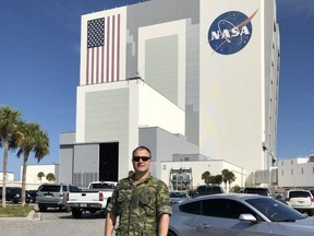 Handout Not For Resale
Lt.-Col. Anthony Johnson of Cornwall is working in the U.S. Department of Defense with NASA on its emergency contigency strategy for the upcoming space shuttle launches in late 2019. Handout/Cornwall Standard-Freeholder/Postmedia Network