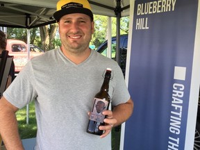 Nick Vranckx of Blueberry Hill Estates near St. Williams is president of the Ontario South Coast Wineries and Growers Association.