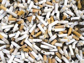 Volunteers from the AIDS Committee of North Bay and Area are finding plenty of garbage and cigarette butts to pick up around North Bay.
Postmedia File Photo