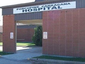 The Porcupine Plain Carragan hospital will be without doctor coverage from Dec. 24 - 28. File photo