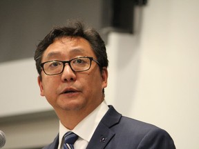 Tany Yao, UCP MLA for Fort McMurray-Wood Buffalo, speaks to the Fort McMurray Chamber of Commerce at Shell Place on Thursday, September 12, 2019. Vincent McDermott/Fort McMurray Today/Postmedia Network