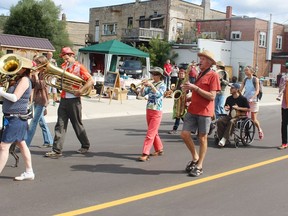 In this file photo is Durham's Meandering Band in a previous year's Durham Fall Fair parade.