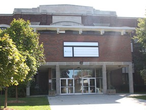 The former Sarnia Collegiate Institute and Technical School building. (Tyler Kula/Sarnia Observer)