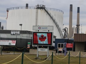 Imperial Oil's Sarnia manufacturing site.