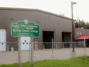 The $49.1 million Norfolk intends to spend in 2021 on capital projects includes another $1 million toward the ongoing effort to clean up fuel-contaminated soil at the county garage on the Queensway West in Simcoe. – File photo