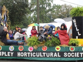 Thumbs up for another winning RDHS float entry.