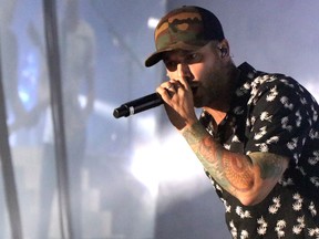 Dallas Smith performs at GFL Memorial Gardens in Sault Ste. Marie, Ont. on Wednesday, Sept. 18, 2019. He is in Sudbury on June 10, 2022. BRIAN KELLY/POSTMEDIA NETWORK