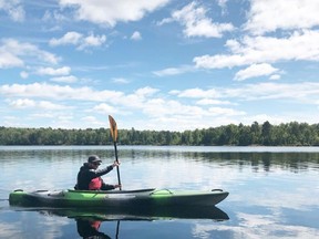 Kayaking is a great way to see Crowley Lake. (Kivi Park instagram)