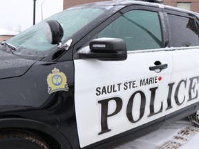 Sault Ste. Marie Police Service vehicle at city police headquarters in Sault Ste. Marie, Ont., on Wednesday, Dec. 5, 2018. (BRIAN KELLY/THE SAULT STAR/POSTMEDIA NETWORK)