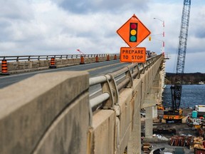 The Bay of Quinte Skyway Bridge will close completely Tuesday through Thursday.