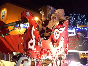 Mr. and Mrs Claus capped off the night during the annual Santa Claus parade in downtown Chatham this file phote from Nov. 19, 2019. Trevor Terfloth photo