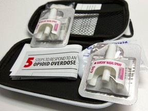 Naloxone can halt the effects of an opioid overdose.