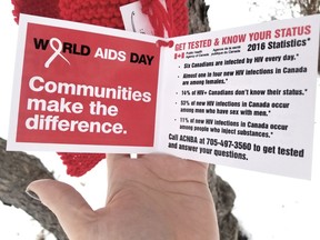 World AIDS Day is Dec. 1.