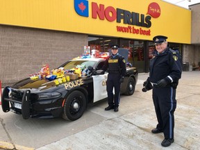 On Saturday, Dec. 4 from 10 a.m. to 3 p.m. the Auxiliary Unit of the Upper Ottawa Valley Detachment of the Ontario Provincial Police (OPP) will be holding its 13th annual "Stuff a Cruiser" event to collect food and toys for those in need this holiday season.