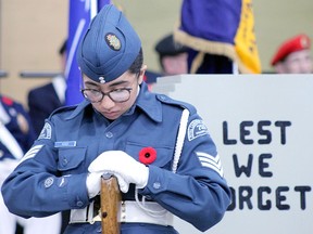 The 2021 Remembrance Day service in Spruce Grove will be held outdoors at Central Park, beginning at 10:25 a.m.