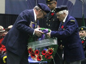 Local Remembrance Day ceremonies have been cancelled and residents have instead been directed to the national Royal Canadian Legion ceremony in Ottawa.