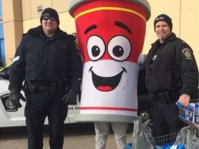 The Cops for Cans food drive returns Saturday in Sarnia.