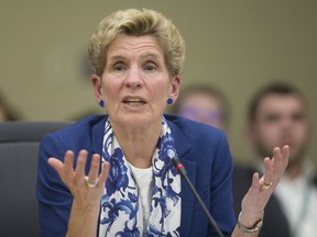 Former Ontario Premier Kathleen Wynne.