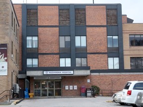 Alexandra Hospital in Ingersoll on Noxon Street.